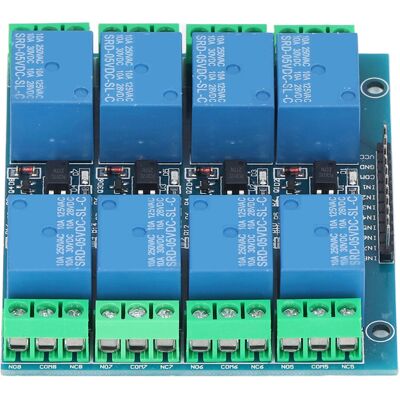 Unbranded 8 Channel Relay Module Optocoupler Isolation Relay Board Onboard EL817 Photocoup Unbranded 8 Channel Relay Module Optocoupler Isolation Relay Board Onboard EL817 Photocoup