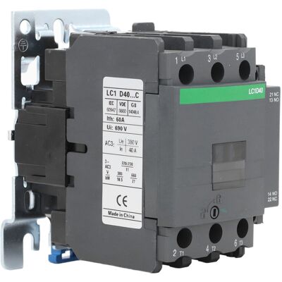 Unbranded Low Voltage AC Contactor 1 Normally Open 1 Unbranded Low Voltage AC Contactor 1 Normally Open 1