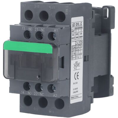 Unbranded LC1D18 AC Contactor 380V Rated Voltage Low Voltage Unbranded LC1D18 AC Contactor 380V Rated Voltage Low Voltage