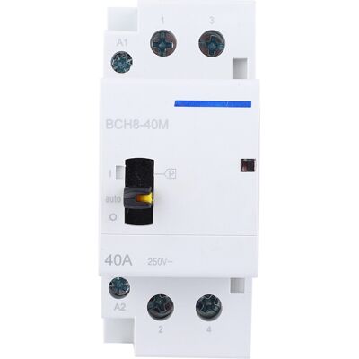 Unbranded BCH8-40M 2P 40A 230V Household AC Contactor DIN Unbranded BCH8-40M 2P 40A 230V Household AC Contactor DIN