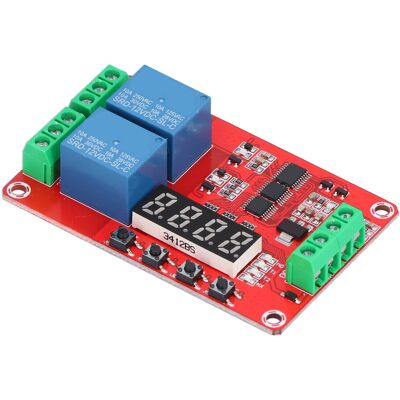 Unbranded Time Delay Relay Multi Functional 2-Channel Self Unbranded Time Delay Relay Multi Functional 2-Channel Self