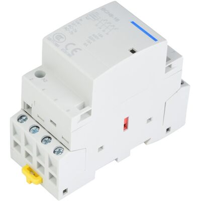 Unbranded 4P 16A 24V Household AC Contactor DIN Rail Mount Unbranded 4P 16A 24V Household AC Contactor DIN Rail Mount