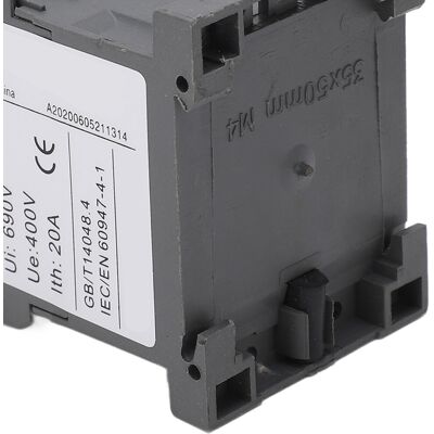 Unbranded Silver Contact 3P Contactor 16A Coil 220V AC Unbranded Silver Contact 3P Contactor 16A Coil 220V AC