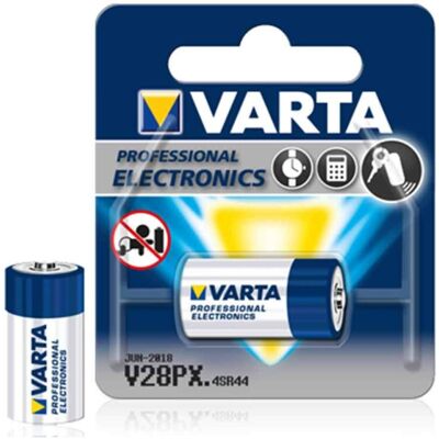 Varta Batteries Electronics V28PX/4SR44 silver battery 1-pack, Battery in origin Varta Batteries Electronics V28PX/4SR44 silver battery 1-pack, Battery in origin