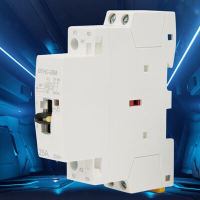 Unbranded 2Pole 25A 220V DIN Rail Contactor 50Hz Unbranded 2Pole 25A 220V DIN Rail Contactor 50Hz
