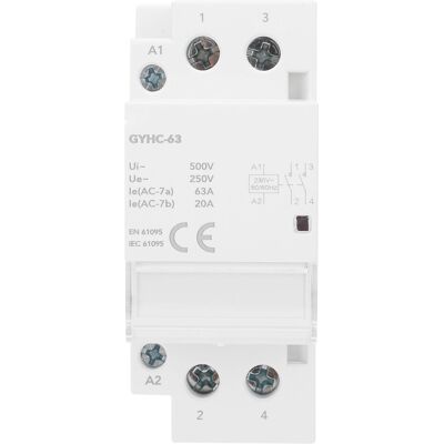 Unbranded Modular Contactor 2P 63A GYHC-63 Unbranded Modular Contactor 2P 63A GYHC-63