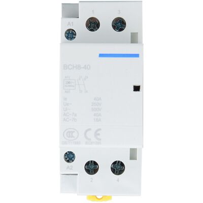 Unbranded 40A 2 Pole Low Energy AC Contactor Unbranded 40A 2 Pole Low Energy AC Contactor