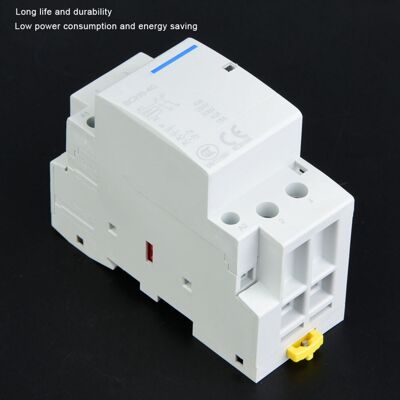 Unbranded 40A 2P DIN Rail Contactor 220VAC Unbranded 40A 2P DIN Rail Contactor 220VAC