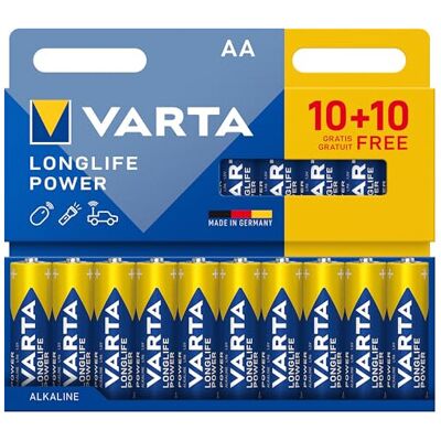 Varta 04906 121 790 - Household Battery - AA Alkaline Varta 04906 121 790 - Household Battery - AA Alkaline