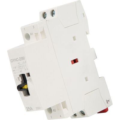 Unbranded 2P 25A 250VAC DIN Rail Contactor Switch Unbranded 2P 25A 250VAC DIN Rail Contactor Switch