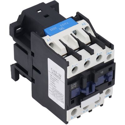 Unbranded 32A 220V AC Coil Contactor Normally Open CJX2-3210 Unbranded 32A 220V AC Coil Contactor Normally Open CJX2-3210