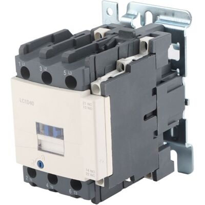 Unbranded LC1D40 AC Contactor 3 Pole 40A 220V 50/60Hz Unbranded LC1D40 AC Contactor 3 Pole 40A 220V 50/60Hz