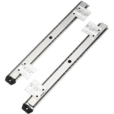 merkloos 35Key Desk Keyboard Drawer Rail Desk Tray Slide Rail Track Adjustable merkloos 35Key Desk Keyboard Drawer Rail Desk Tray Slide Rail Track Adjustable