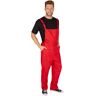 tectake Dungarees - red XXL