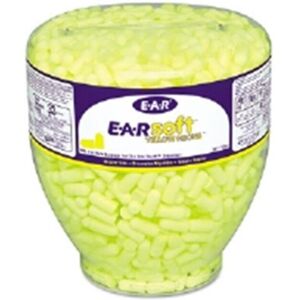 3M 247-391-1004 soft Neon Tapered Earplug Refill, Cordless, Yellow, 500 - Box 3M 247-391-1004 soft Neon Tapered Earplug Refill, Cordless, Yellow, 500 - Box