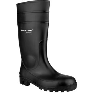 (UK Size 6.5, Black) Dunlop 142PP Unisex Safety Wellington Boots (UK Size 6.5, Black) Dunlop 142PP Unisex Safety Wellington Boots