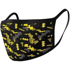 2 x Batman Camo Style TV Show Protective Face Masks Covering Washable & Reusable 2 x Batman Camo Style TV Show Protective Face Masks Covering Washable & Reusable