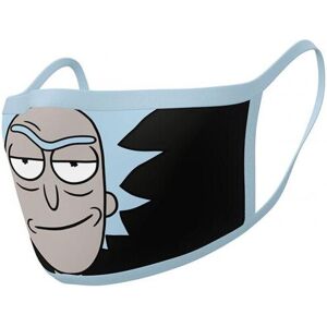 2 x Rick And Morty TV Show Protective Face Masks Coverings Washable & Reusable 2 x Rick And Morty TV Show Protective Face Masks Coverings Washable & Reusable