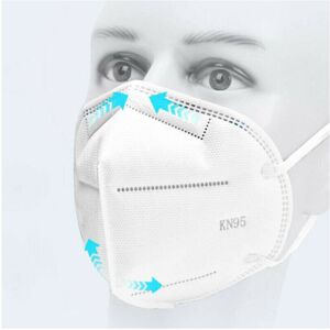 Unbranded Pack of 5 KN95 Face Mask Medical Surgical Flu Hospictal Protection Unbranded Pack of 5 KN95 Face Mask Medical Surgical Flu Hospictal Protection