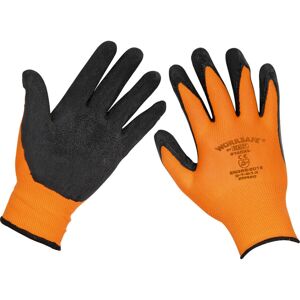 Loops 120 PAIRS Latex Coated Foam Gloves - XL - Improved Grip Lightweight Safety Loops 120 PAIRS Latex Coated Foam Gloves - XL - Improved Grip Lightweight Safety