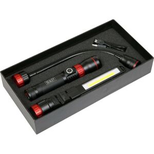 Loops Interchangeable 3-in-1 COB LED Inspection Light - Rechargeable - Work Light Loops Interchangeable 3-in-1 COB LED Inspection Light - Rechargeable - Work Light