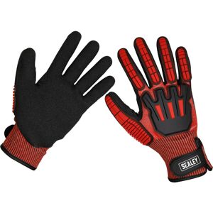 Loops PAIR Cut & Impact Resistant Gloves - XL - Hook & Loop Wrist Strap - Washable Loops PAIR Cut & Impact Resistant Gloves - XL - Hook & Loop Wrist Strap - Washable
