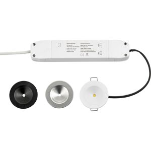 Loops Emergency Ceiling Light Kit - White - LED - 120 lumens - Daylight White - Recessed - 3H Loops Emergency Ceiling Light Kit - White - LED - 120 lumens - Daylight White - Recessed - 3H