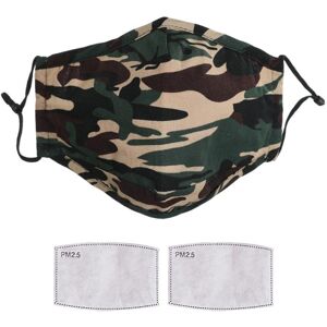 GreenZech (Green) Face Mask Reusable Washable Breathable Dust Mouth Cover Camouflage GreenZech (Green) Face Mask Reusable Washable Breathable Dust Mouth Cover Camouflage