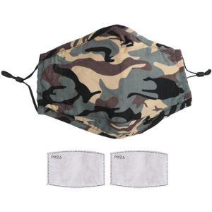 GreenZech (Brown) Face Mask Reusable Washable Breathable Dust Mouth Cover Camouflage GreenZech (Brown) Face Mask Reusable Washable Breathable Dust Mouth Cover Camouflage