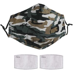 GreenZech (Grey) Face Mask Reusable Washable Breathable Dust Mouth Cover Camouflage GreenZech (Grey) Face Mask Reusable Washable Breathable Dust Mouth Cover Camouflage