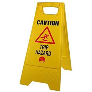 TIMCO 747987 Caution Trip Hazard A-Frame Safety Sign-610 X 300 X 30, Yellow TIMCO 747987 Caution Trip Hazard A-Frame Safety Sign-610 X 300 X 30, Yellow