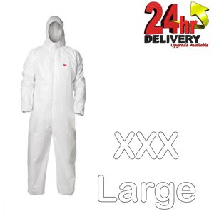 3M XXX Large Disposable Protective Painters Coverall Type 5/6 Anti-Particulate 3M XXX Large Disposable Protective Painters Coverall Type 5/6 Anti-Particulate