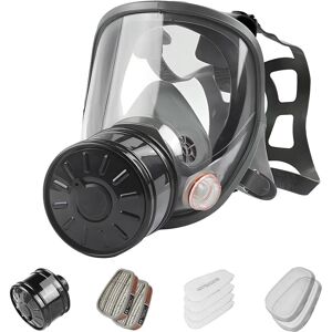 Unbranded Full Face Gas Mask, Gas Mask Survival Nuclear And , With 40mm Activated Carbon F Unbranded Full Face Gas Mask, Gas Mask Survival Nuclear And , With 40mm Activated Carbon F