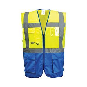 Portwest (Yellow & Light Red, Large) Warsaw Executive Vest Portwest (Yellow & Light Red, Large) Warsaw Executive Vest