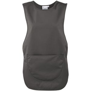 Premier Ladies/Womens Dark Grey Pocket Tabard - Workwear Premier Ladies/Womens Dark Grey Pocket Tabard - Workwear