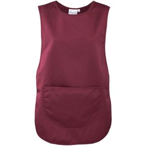 (L, Burgundy) Premier Ladies/Womens Pocket Tabard / Workwear (L, Burgundy) Premier Ladies/Womens Pocket Tabard / Workwear