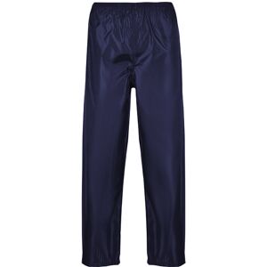 (XL, Navy) Portwest Mens Classic Rain Trouser (S441) / Pants (XL, Navy) Portwest Mens Classic Rain Trouser (S441) / Pants