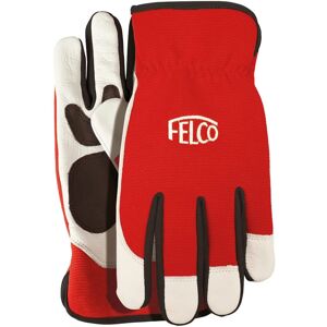(Small) Felco Work Gloves Model 702 - soft leather with elasticated cuff - Genui (Small) Felco Work Gloves Model 702 - soft leather with elasticated cuff - Genui