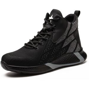 Unbranded (Black, 6.5 UK (men's)) Mens Safety Boots Work Shoes Steel Toe Cap Trainers Wome Unbranded (Black, 6.5 UK (men's)) Mens Safety Boots Work Shoes Steel Toe Cap Trainers Wome