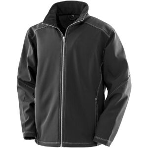 (S, Black) Result Mens Work-Guard Softshell Jacket (S, Black) Result Mens Work-Guard Softshell Jacket