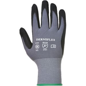 (M, Black) Portwest Dermiflex Safety Work Gloves (M, Black) Portwest Dermiflex Safety Work Gloves