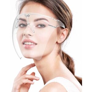 Unbranded (Transparent, Adult) Clear Face Shield Mask Googles Sunglasses Visor Anti-fog Tr Unbranded (Transparent, Adult) Clear Face Shield Mask Googles Sunglasses Visor Anti-fog Tr