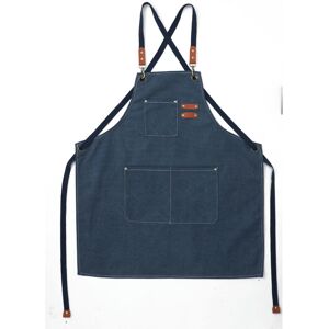 Unbranded (blue) Thickened Canvas Apron Waterproof Coffee Coffee Hairdressing Shop Apron Unbranded (blue) Thickened Canvas Apron Waterproof Coffee Coffee Hairdressing Shop Apron