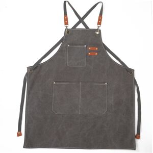 Unbranded (grey) Thickened Canvas Apron Waterproof Coffee Coffee Hairdressing Shop Apron Unbranded (grey) Thickened Canvas Apron Waterproof Coffee Coffee Hairdressing Shop Apron