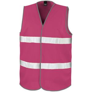 (2X/3XL, Raspberry) Result Adults Unisex Safeguard Enhance Visibility Vest (2X/3XL, Raspberry) Result Adults Unisex Safeguard Enhance Visibility Vest