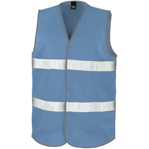 (2X/3XL, Sky Blue) Result Adults Unisex Safeguard Enhance Visibility Vest (2X/3XL, Sky Blue) Result Adults Unisex Safeguard Enhance Visibility Vest