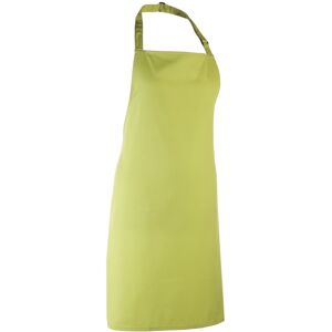 (One Size, Lime) Premier Colours Bib Apron / Workwear (One Size, Lime) Premier Colours Bib Apron / Workwear