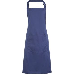 (One Size, Marine Blue) Premier Ladies/Womens Colours Bip Apron With Pocket / Wo (One Size, Marine Blue) Premier Ladies/Womens Colours Bip Apron With Pocket / Wo