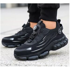 Unbranded (UK10.5=EUR46, Black) UK Mens Womens Work Safety Shoes Steel Toe Cap Lightweight Unbranded (UK10.5=EUR46, Black) UK Mens Womens Work Safety Shoes Steel Toe Cap Lightweight