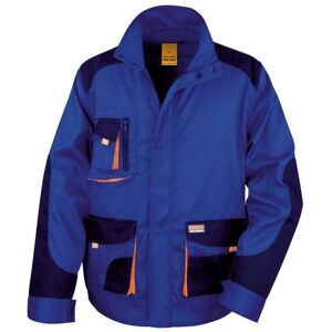 (XL, Royal Blue/Navy) Result Work-Guard Mens Lite Jacket (XL, Royal Blue/Navy) Result Work-Guard Mens Lite Jacket